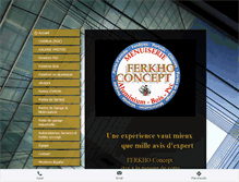 Tablet Screenshot of ferkhoconcept.com